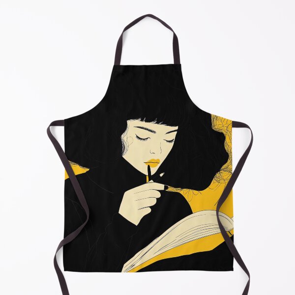 Item preview, Creative woman writing in a notebook / diary / journal designed and sold by NordicArtPrint.