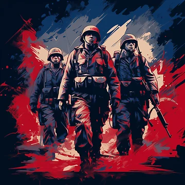 Artwork thumbnail, Soldiers by Rtymer