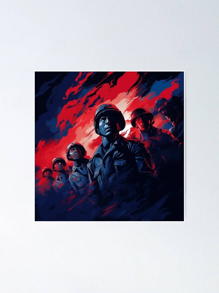 Thumbnail 1 of 3, Poster, Soldiers designed and sold by Rtymer.