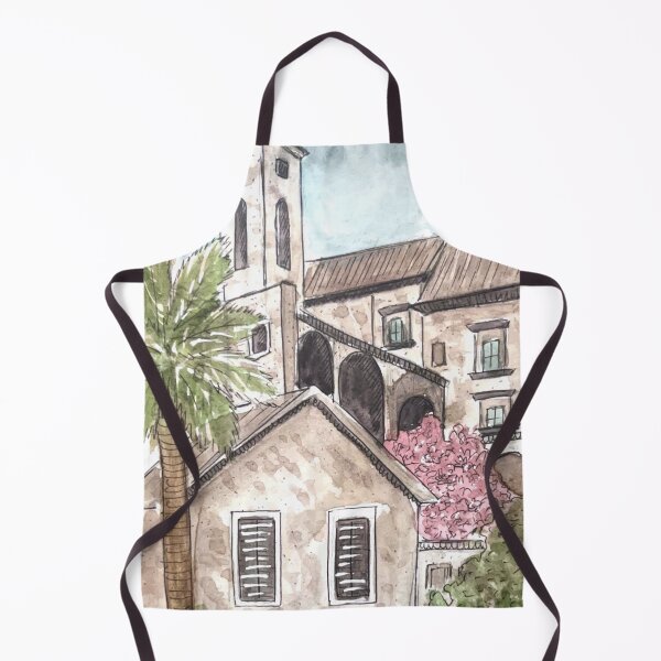 Item preview, Viterbo Watercolor Illustration designed and sold by kriti130.