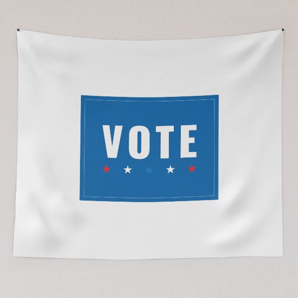 Item preview, Vote Blue Wyoming: Stand for Progress designed and sold by Mundivagant Designs.