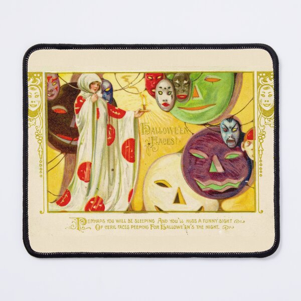 Item preview, Vintage halloween post card designed and sold by stevepaint.