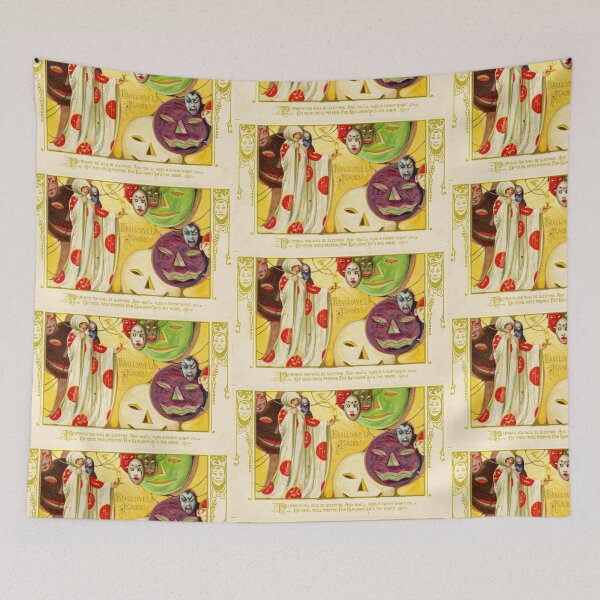 Item preview, Vintage halloween post card designed and sold by stevepaint.