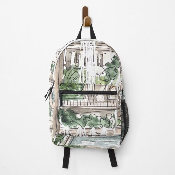 Item preview, Villa D'Este Watercolor Illustration designed and sold by kriti130.