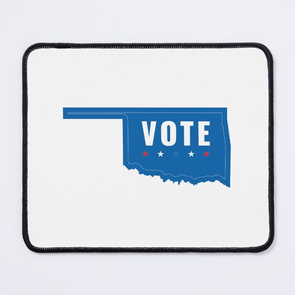 Item preview, OK Votes Blue: Support Change in Oklahoma designed and sold by Mundivagant Designs.