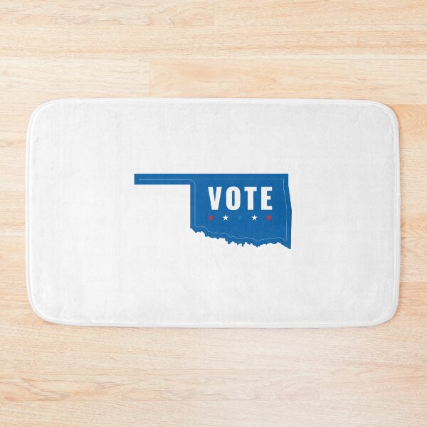 Item preview, OK Votes Blue: Support Change in Oklahoma designed and sold by Mundivagant Designs.