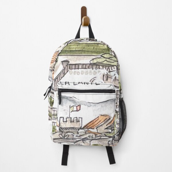 Item preview, Villa Lante Watercolor Illustration designed and sold by kriti130.