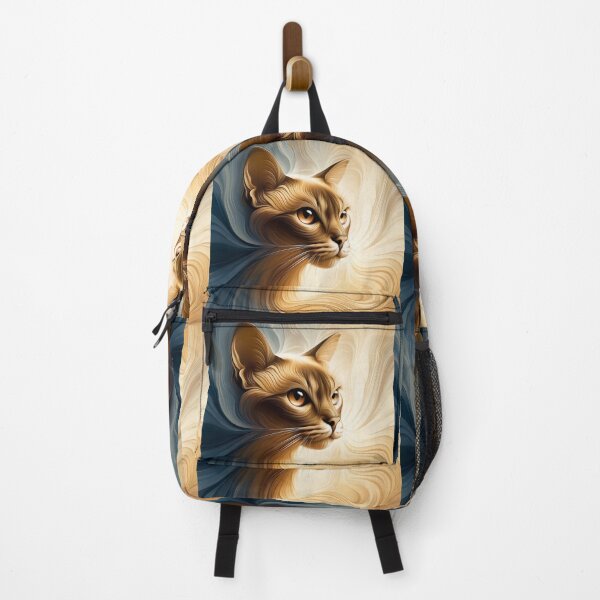 Item preview, Burmese Cat in a Flowing Garb designed and sold by LegademaArt.