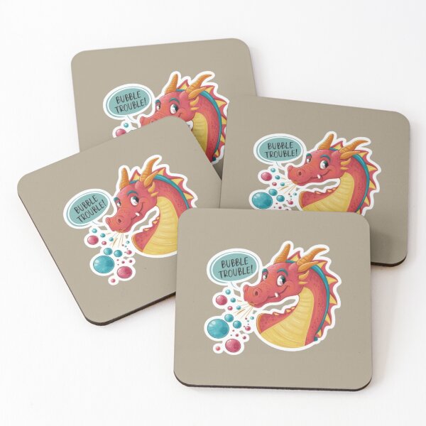 Item preview, dragon blowing bubbles instead of fire designed and sold by iglo.
