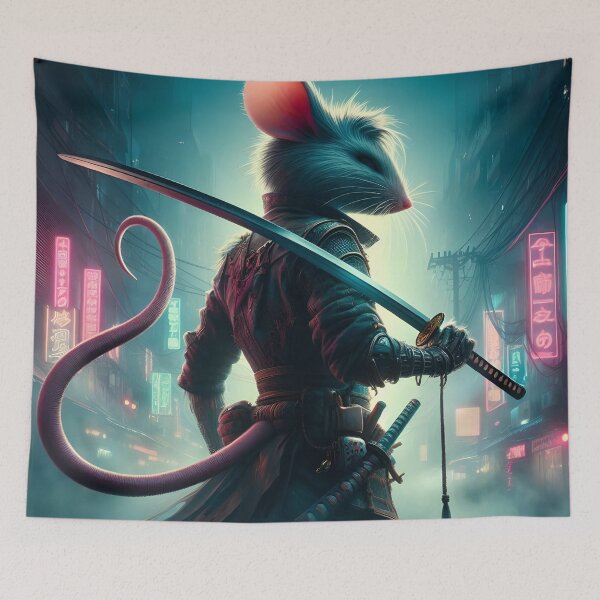 Item preview, Cyberpunk mouse samurai designed and sold by Nopasaran-Tsin.