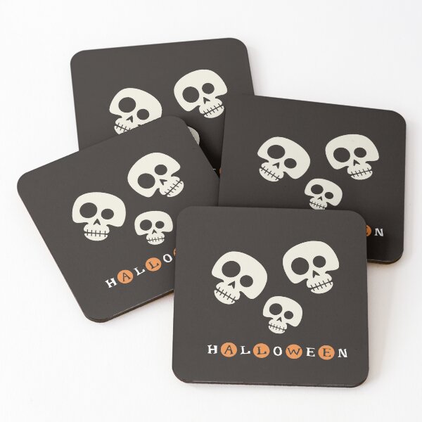 Item preview, Halloween skulls designed and sold by DagusttG.