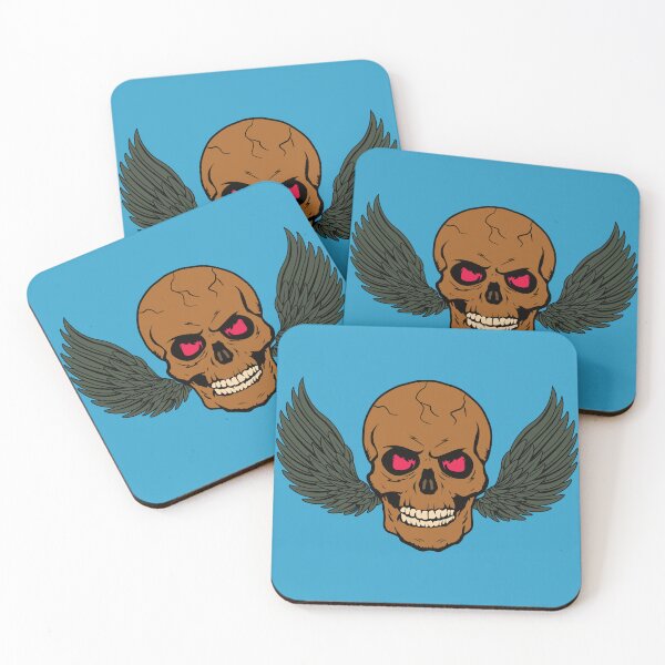 Item preview, Skeleton skull with wings. designed and sold by MiPa78.