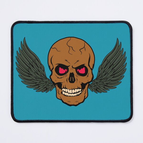 Item preview, Skeleton skull with wings. designed and sold by MiPa78.