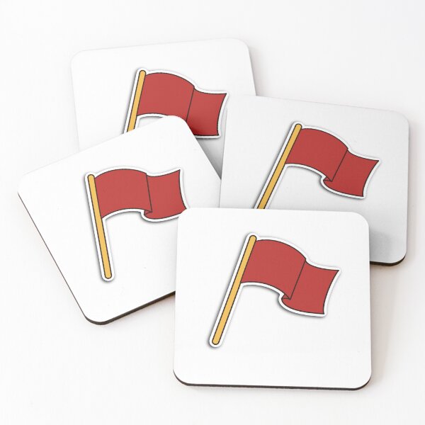 Item preview, Red flag designed and sold by Formalu_1.