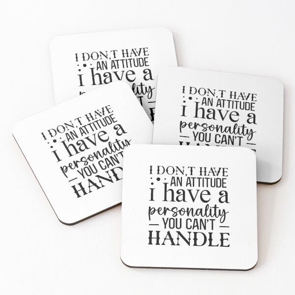 Item preview, I don't have an attitude designed and sold by Made-by-Gus.