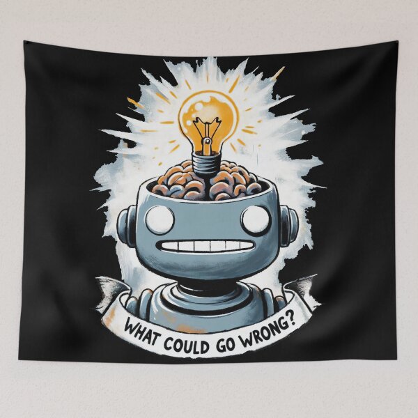 Item preview, Ingenious Robot: What Could Go Wrong? designed and sold by Slick-Waffles.