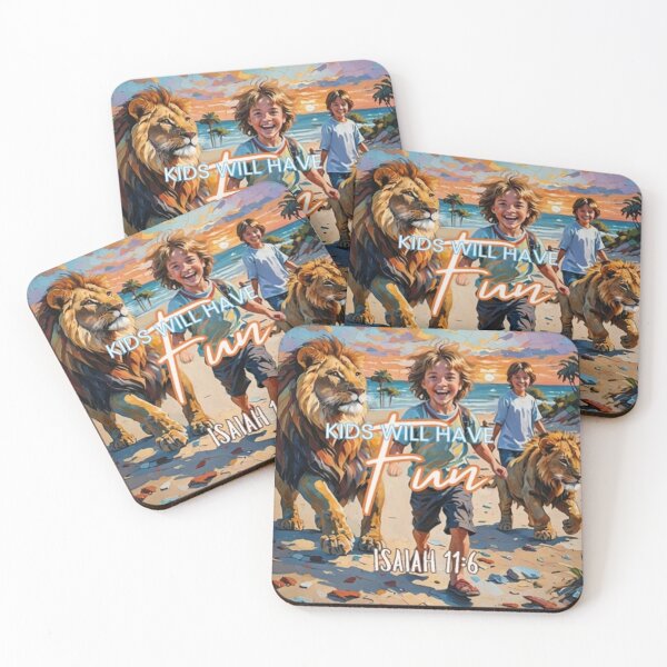 Item preview, Kids Will Have Fun! Isaiah 11:6 designed and sold by IvaRenee.