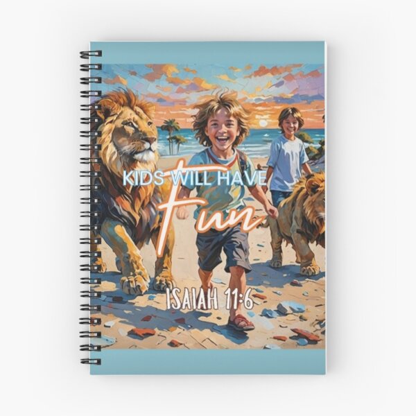 Item preview, Kids Will Have Fun! Isaiah 11:6 designed and sold by IvaRenee.