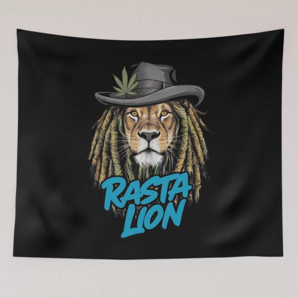 Item preview, Rasta Lion No.4 designed and sold by Gentle40Winks.