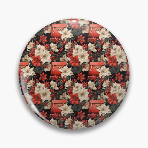 Item preview, Holiday flower Pattern designed and sold by CrossXLine.