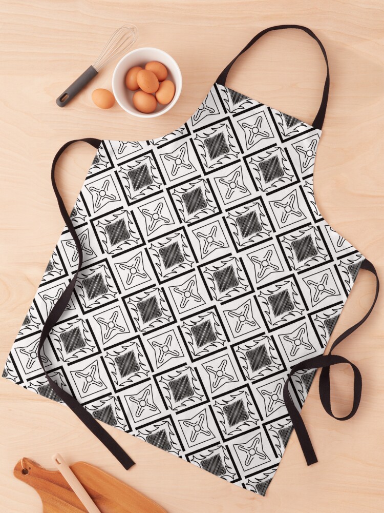 Thumbnail 1 of 6, Apron, Geometry pattern designed and sold by DDalaland.