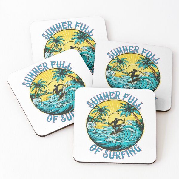 Item preview, Summer Full of Surfing: Ride the Waves in Tropical Paradise designed and sold by elynne9.