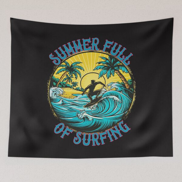 Item preview, Summer Full of Surfing: Ride the Waves in Tropical Paradise designed and sold by elynne9.