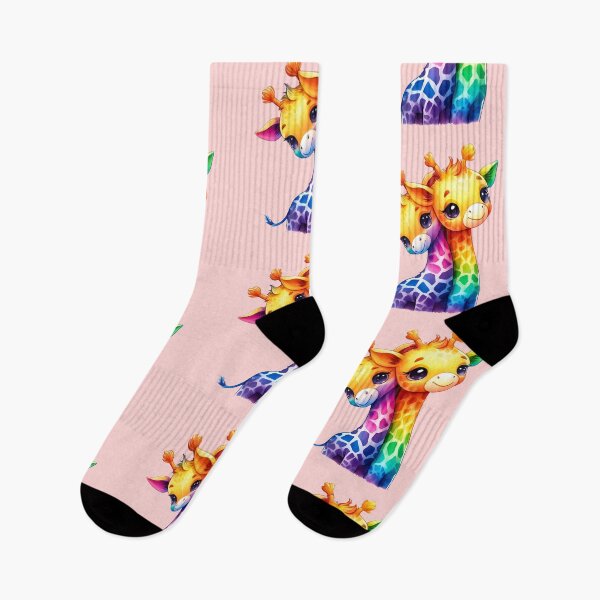 Artikelvorschau, Niedliche Aquarell-Giraffen-Malerei entworfen und verkauft von SideKickCreates.