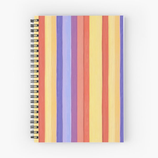 Item preview, Vibrant Rainbow Stripes Abstract Art designed and sold by InkInduldge.
