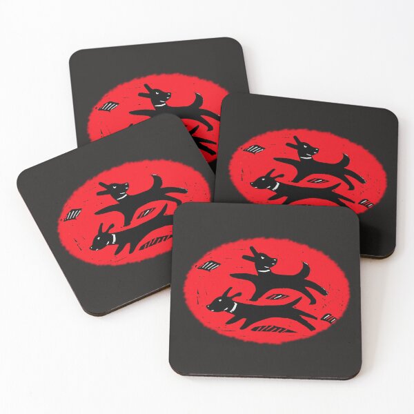 Item preview, Two Dogs Running - Design for multipurpose use designed and sold by joh-images.