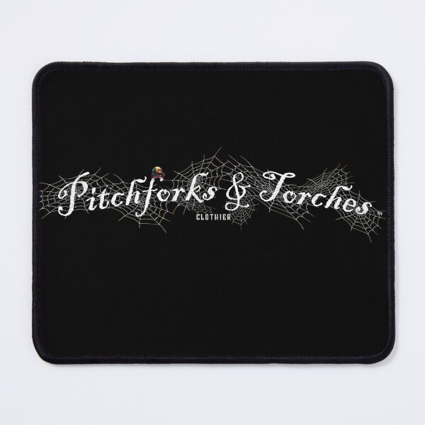 Item preview, Pitchforks & Torches tm - Logo Web [Spider Variant] designed and sold by Pitchforks & Torches TM.