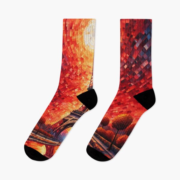 Item preview, Paris Eiffel Tower at sunset designed and sold by JackFreestone.