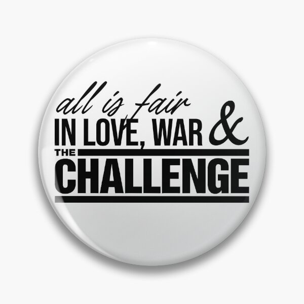 Item preview, All is fair in love, war & the Challenge, Mtv designed and sold by bycassidydesign.