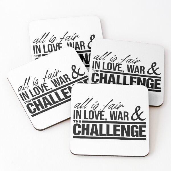 Item preview, All is fair in love, war & the Challenge, Mtv designed and sold by bycassidydesign.