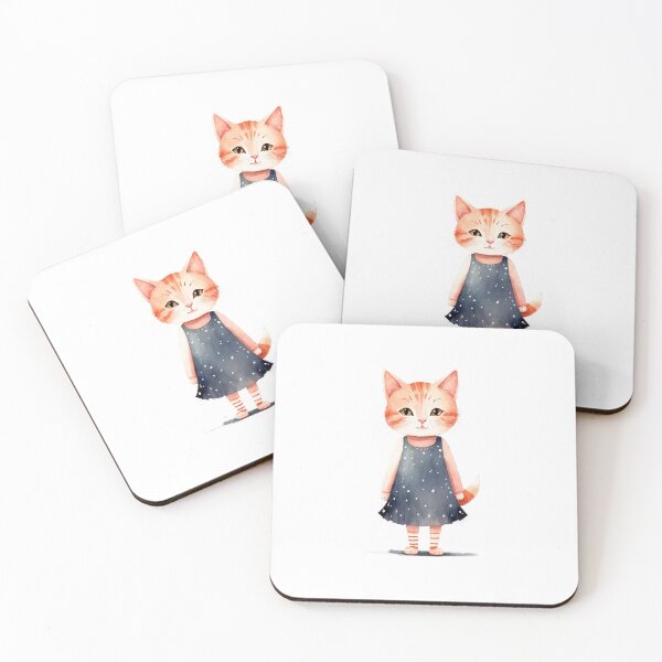 Item preview, Cute cat illustration designed and sold by Victoria Riabov.