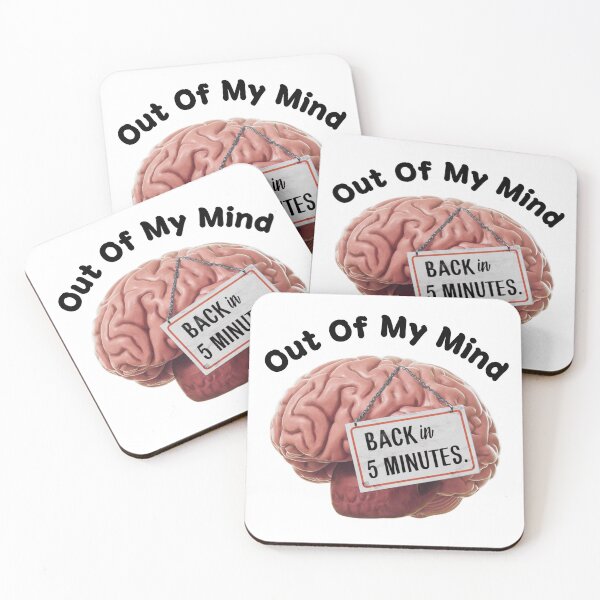 Item preview, Out of My Mind. Back In The Five Minutes designed and sold by FusiTink.