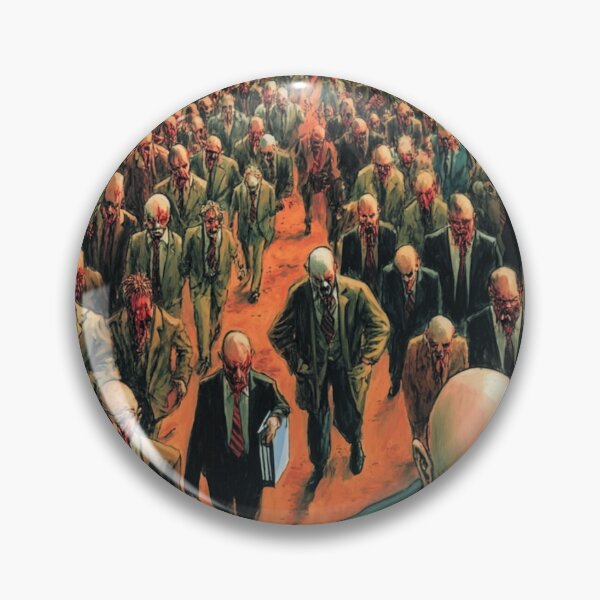 Item preview, A long queue to hell of weird people designed and sold by MakroCro.
