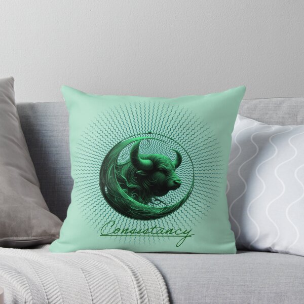Item preview, Consistancy Taurus Green Stubbern t shirt designed and sold by PRANJALDMI.