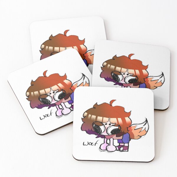 Item preview, A small fox boy saying woof designed and sold by ZephyrStone.