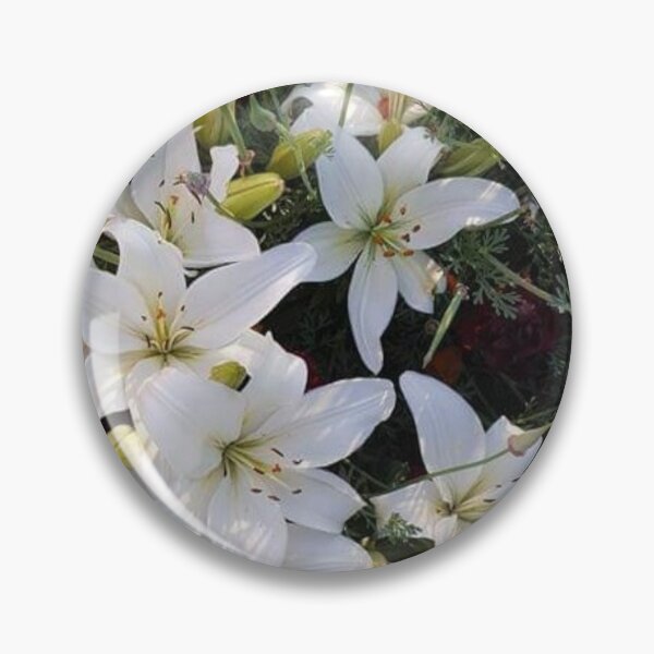 Item preview, Floral White Lilies by Wagonesta  designed and sold by Wagonesta.