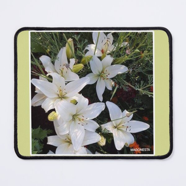 Item preview, Floral White Lilies by Wagonesta designed and sold by Wagonesta.