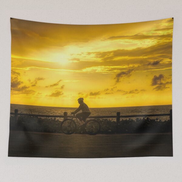 Item preview, Golden Sunset Bike Ride designed and sold by Marylou Badeaux.