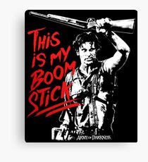 this is my boom stick Canvas Print