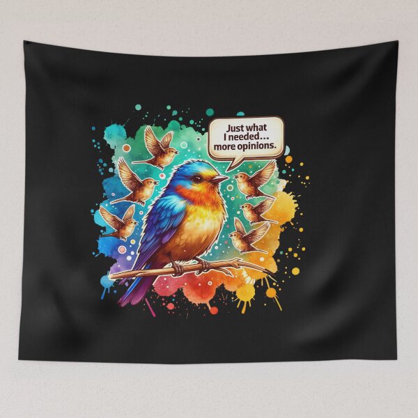 Item preview, ✨Quirky Sarcastic Bird Art – Funny Designs on T-Shirts, Mugs, Stickers & More designed and sold by artedigital99.