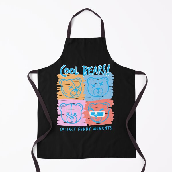 Item preview, Cool Bears Pattern Teddy Bear Graphic designed and sold by Mad People Clothing.