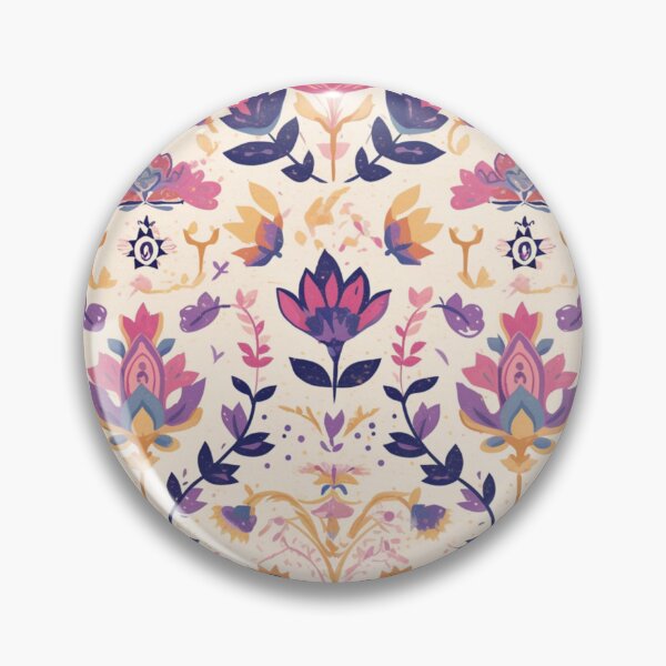 Item preview, Colorful Boho Flowers II | Seamless designed and sold by Unrooted.