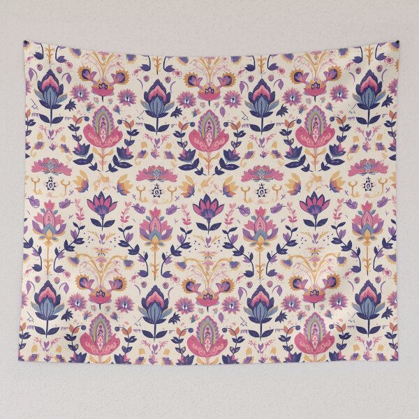 Item preview, Colorful Boho Flowers II | Seamless designed and sold by Unrooted.