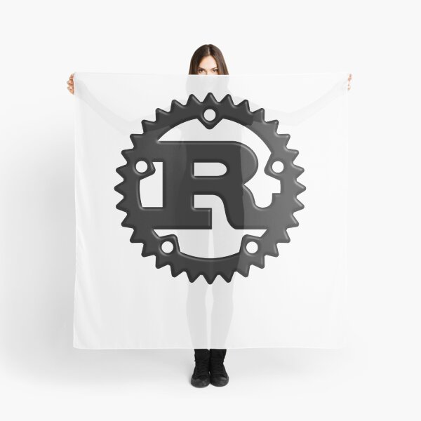 Item preview, Rust Programming Language 3D Logo Sweatshirt designed and sold by Rainwater Merch.