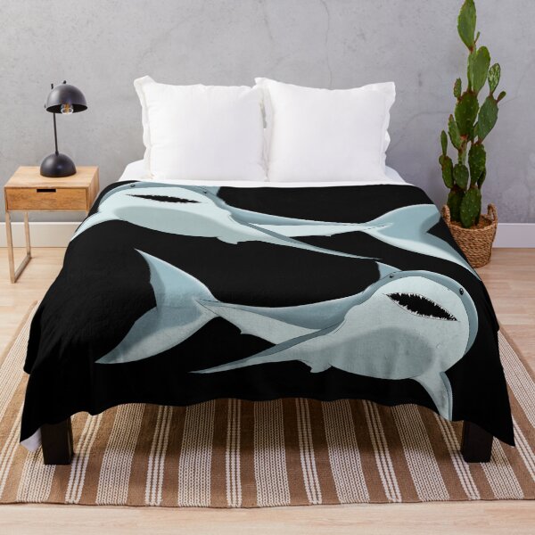 Item preview, CUTE GREAT WHITE SHARKS COUPLES AESTHETIC ART designed and sold by Imagification.