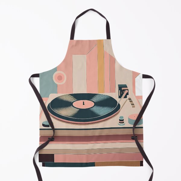 Item preview, Dj Turntable Retro Art designed and sold by OzzFrequency.